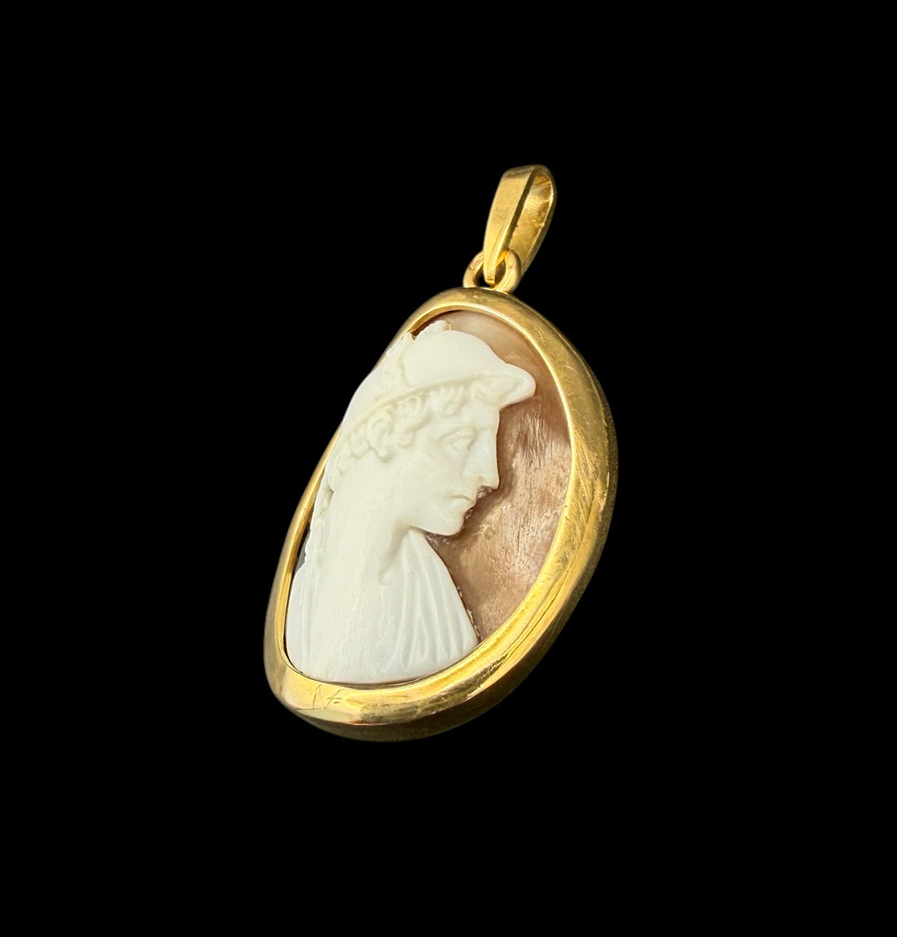 Divine Trickster Cameo Pendant