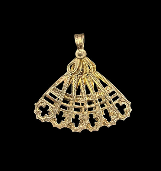 Victorian Fan Charm