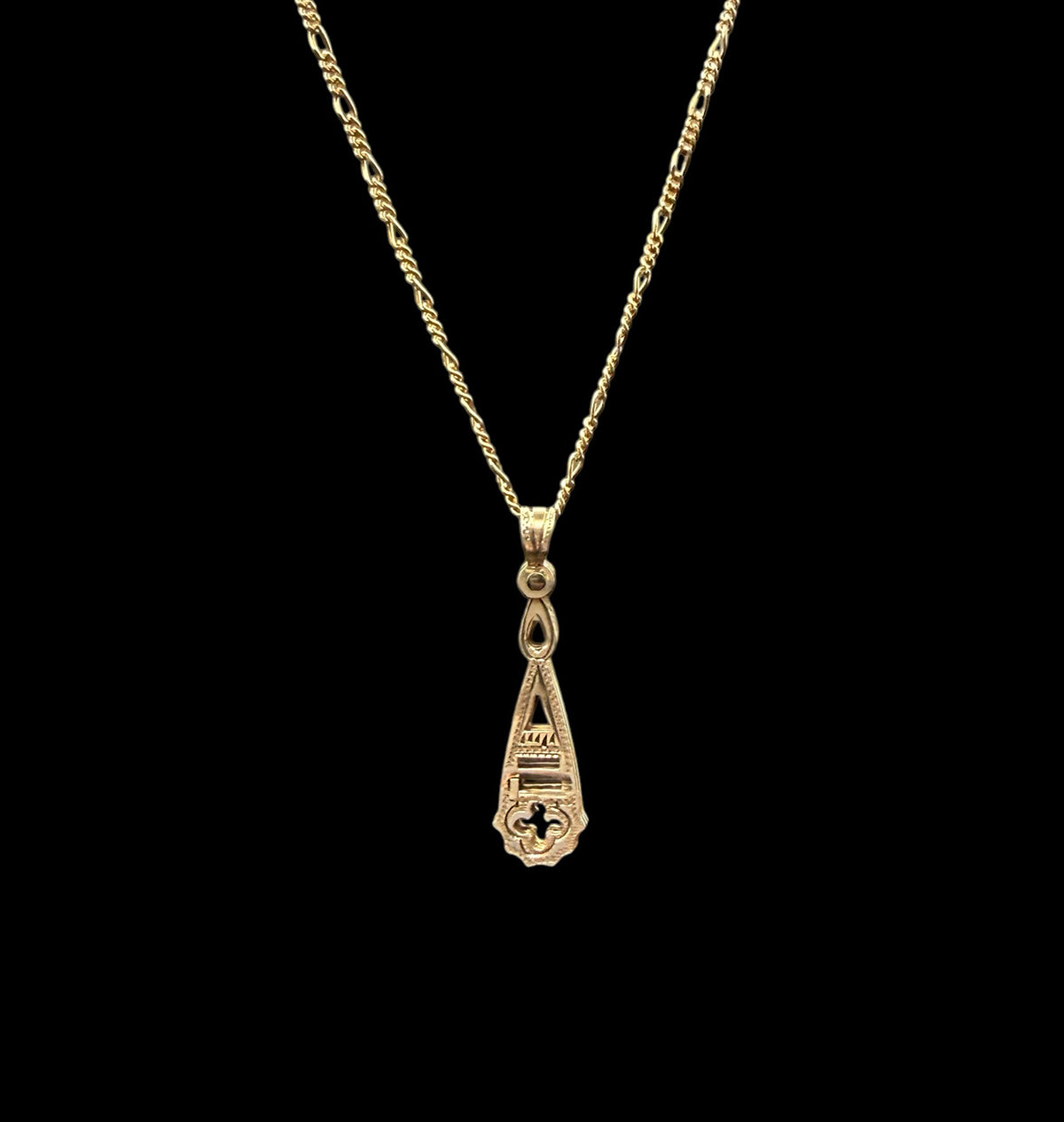 Victorian Fan Charm